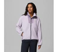 Columbia Veste polaire femme Sequoia Grove Full Zip – Perle de lavande/Violet schiste – M
