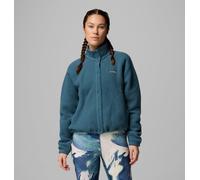 Columbia - Jasper Ridge Pebbled Fleece Full Snap - Polaire femme Everblue - XS
