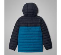 Columbia Powder Lite 2 Veste à capuche pour jeune garçon, bleu phénix/noir, taille M