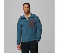 Columbia Sportswear Veste softshell à capuche Tall Heights III Homme Bleu Everblue/Requin XL