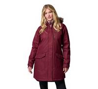 Columbia Suttle Mountain - Long blouson isolant pour femme, vin riche, taille XL