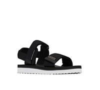 Columbia Via Sandal sandales pour Femme, Noir (Black x White), 41 EU