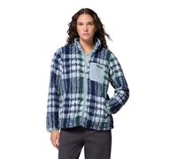 Columbia West Bend Print Full Zip II Veste Polaire, Plaid Hareng Bleu, XL Femmes