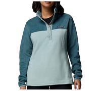 Columbia - Benton Springs 1/2 Snap Pull Over II - Polaire femme Crushed Blue / Everblue - XS