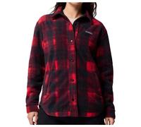 Columbia - Women's Benton Springs Shirt Jacket II - Veste polaire - XS - mountain red / omblur tonal