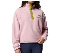 Columbia - Women's Helvetia II Cropped Half Snap Fleece - Pull polaire - M - pink agate / peppercorn / flint grey