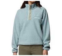 Columbia - Helvetia II Cropped Half Snap Fleece - Polaire femme Crushed Blue / Safari / Marine Light - S