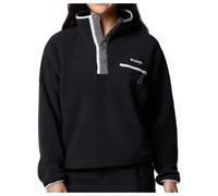 Polaire courte columbia helvetia ii half snap noir femme