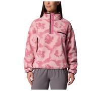 Columbia - Women's Helvetia II Printed Cropped Half Snap - Pull polaire - M - rosette / sprayflower