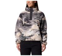Columbia - Women's Helvetia II Printed Cropped Half Snap - Pull polaire - S - shark / dreaming