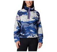 Columbia - Helvetia II Printed Cropped Half Snap - Polaire femme Nocturnal / Dreaming - XL