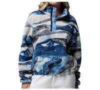 Columbia - Women's Helvetia II Printed Cropped Half Snap - Pull polaire - XS - phoenix blue / summits