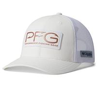Columbia Women's Mesh Ball Cap, White/PFG Hooks, One Size