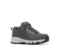 Columbia Women's Peakfreak 2 Outdry Leather Waterproof Low Rise Hiking Shoes, Grey (Ti Grey Steel x Salmon Rose), 8.5 UK