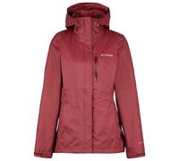 Veste à capuche Columbia Pouring Adventure III rouge bordeaux femme - S