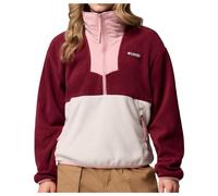 Columbia - Women's Sequoia Grove 1/2 Zip Fleece - Pull polaire - M - rich wine / dark stone/ eraser pink