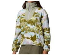 Columbia - Women's Sequoia Grove Printed Half Zip - Pull polaire - XS - citron haze / fieldaze
