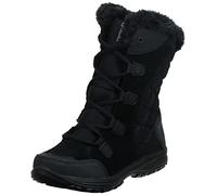 Columbia womens Snow Boot, Black, Grey, 7 Wide US