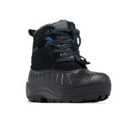 Columbia Youth Powderbug Alpine Waterproof Botte de Neige, Dark Grey, Mountain Blue, 39 EU