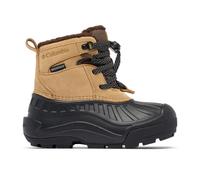 Columbia Youth Powderbug Alpine Waterproof Botte de Neige, Sahara, Black, 37 EU