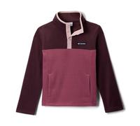 Columbia Youth Steens Mountain Pull en polaire à bouton-pression 5,3 cm, mauve antique/Moonvista/rose minéral, taille L
