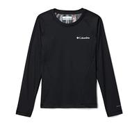 Columbia Youth Unisex Chemise à Manches Longues Midweight Crew, Black, M