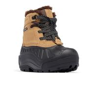 Columbia Youth Unisex Little Children's Powderbug Alpine Waterproof Botte de Neige, Sahara, Black, 26 EU