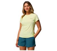 Columbia - Zero Rules Light Short Sleeve Crew Citron Haze - M - Tee-shirt de rando