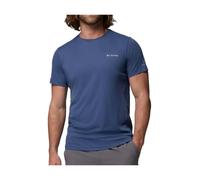 Columbia - Zero Rules Light SS Crew - Homme - Sport - Bleu - Taille: XL