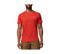 Columbia - Zero Rules Light SS Crew - Homme - Sport - Rouge - Taille: XL