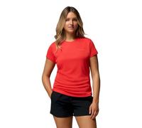 Columbia - Zero Rules Light SS Crew - T-shirt femme Poppy Red - XL