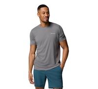 Columbia - Zero Rules Light SS Crew - T-shirt homme City Grey - S