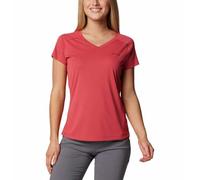 Columbia Zero Rules Short Sleeve Shirt Technique à Manches Courtes, Daredevil, M Femme