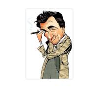 Columbo Poster sur toile pour chambre à coucher, paysage sportif, décoration de bureau, chambre, cadeau, sans cadre, 20 x 30 cm