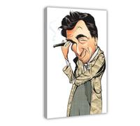 Columbo Poster sur toile pour chambre à coucher, paysage sportif, décoration de bureau, chambre, cadeau, 40 x 60 cm