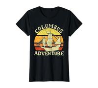 Columbus Adventure Christophe Colomb Day Navigator T-Shirt Graphique avec Valeur