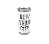 Columbus Circle New York Gobelet isotherme en acier inoxydable double paroi