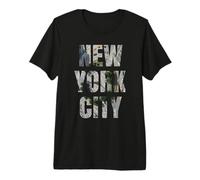 Columbus Circle New York T-Shirt Haut de Gamme
