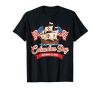 Columbus Day Christophe Colomb Italien Américain T-Shirt