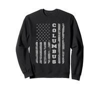 Columbus, Georgie, Drapeau américain Sweatshirt
