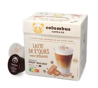 Columbus | Latte de l'Ours (Speculoos) - 12 capsules pour Dolce Gusto
