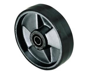 Columbus McKinnon Volant polyuréthane L.moyeu 43 mm l.roue 50 mm D.roue 200 mm jante plastique Quantité:1