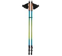 Columbus Bâtons de Nordic Walking ND2 Noir/Bleu/Vert – Paire