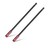 ColumPRO Lot de 2 porte-embouts magnétiques 300 mm S2 en acier - Rallonge d'embout extra long et robuste - Rallonge de tournevis sans flexion - Pour visseuse à percussion - Hexagonal 1/4"