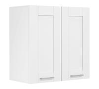 Colura meuble haut de cuisine 60 cm 2 portes blanc.