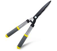 Colwelt Cisaille à haies 53 cm, coupe-haies pour tailler les bordures, buis et buissons, cisaille de jardinage avec lames tranchantes en acier au carbone et poignée ergonomique confortable