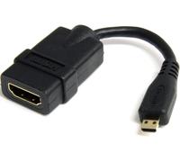 .Com Adaptateur Micro Hdmi Vers Hdmi - 4K 30Hz - Câble/Dongle Convertisseur Micro Hdmi Type-D Haute Vitesse Vers Hdmi 1.4 - Résistant - Écrans, Tv & Affichages Ultra Hd Hdmi - M/F (Hdadfm5In)