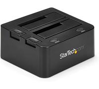 Com Dock Pour Disques Durs Sata Et Usb 3.0 À 2 Baies,Station D'Accueil Disques Durs,Docking Station Hdd/Ssd Sata I/Ii/Iii Externes 2,5/3,5"",Chargement Par Le Haut (Sdock2U33)