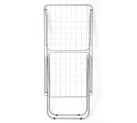 COM-FORT HOUSE Étendoir à linge en aluminium Modèle Sol 18M, espace de séchage large, système de bloc d'ailes, étendoir pliable et antidérapant.