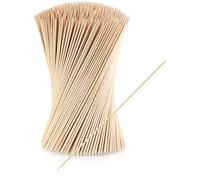 COM-FOUR® 1000x brochettes de kebab en bois - longues brochettes en bois pour embrocher de la viande, des légumes et des fruits - brochettes à griller pour la gastronomie (1000 pièces - 25cm)